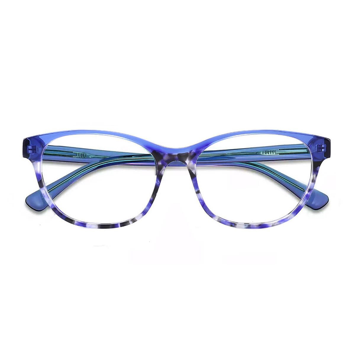 21224 Oval Cat Eye Butterfly Tortoise Eyeglasses Frames Leoptique 7950