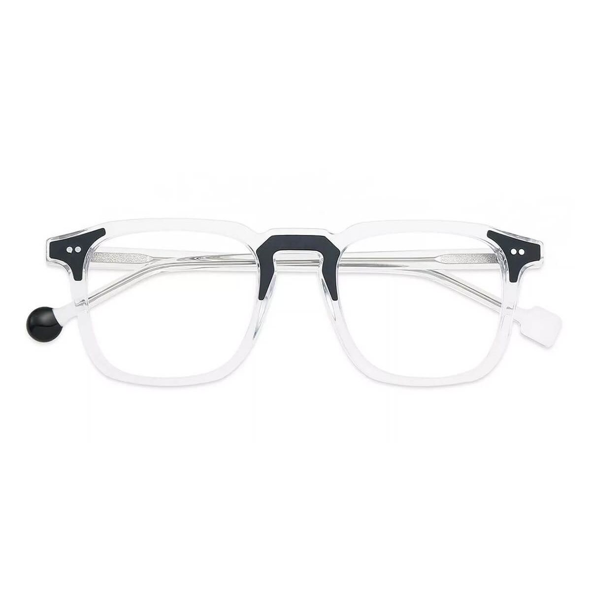 22207 Rectangle Square Clear Eyeglasses Frames Leoptique 4523