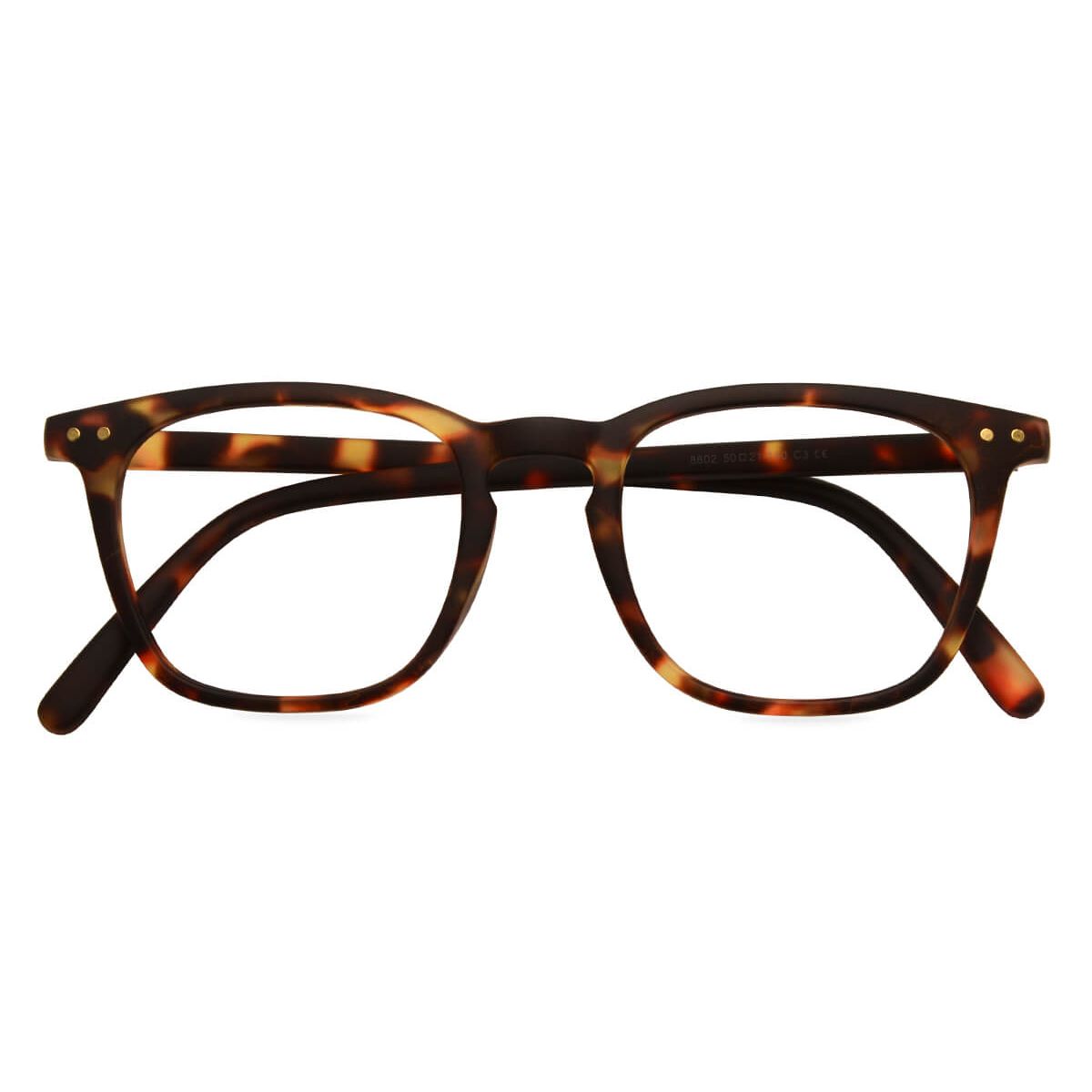 8602 Oval Tortoise Eyeglasses Frames | Leoptique