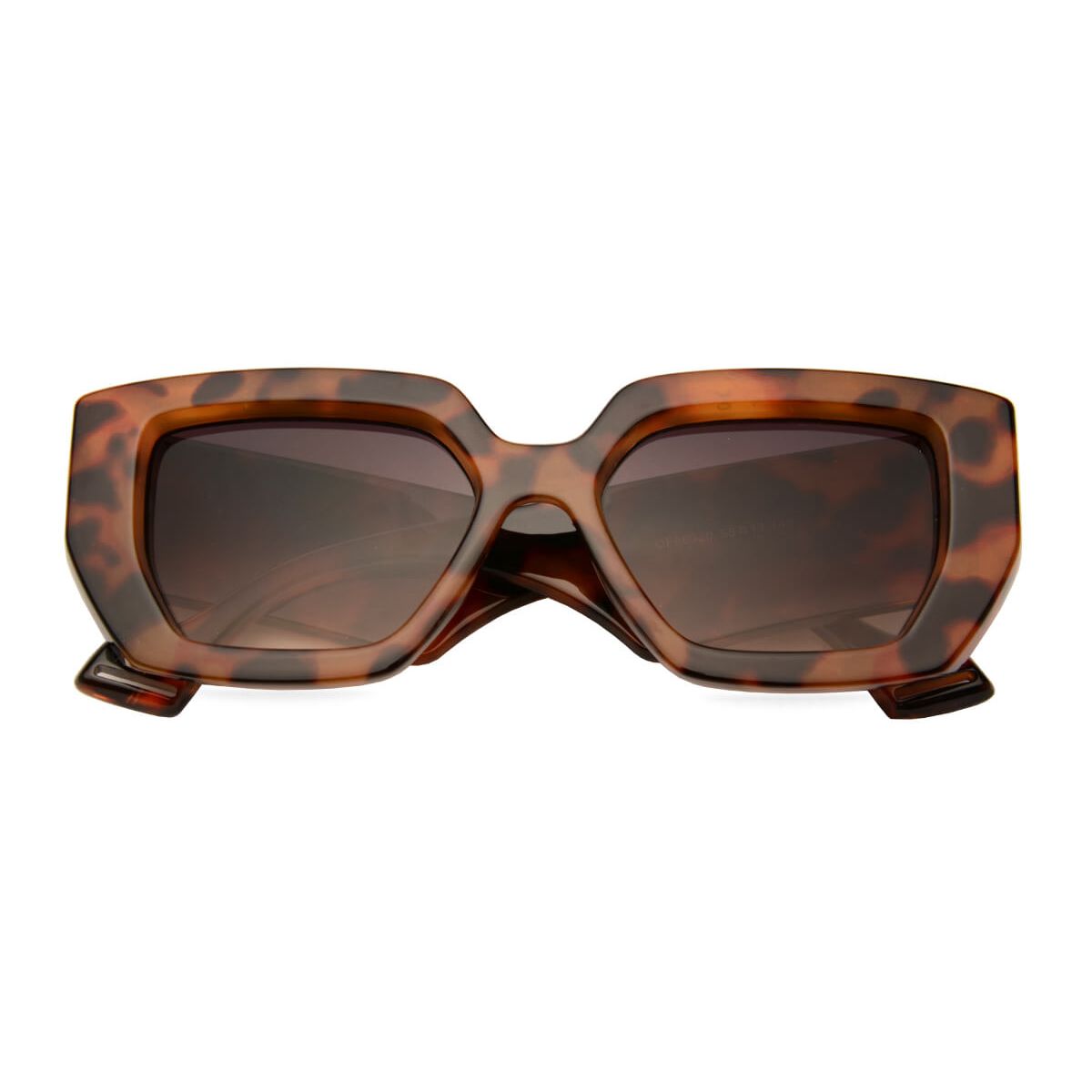 86320 Rectangle Tortoise Eyeglasses Frames | Leoptique