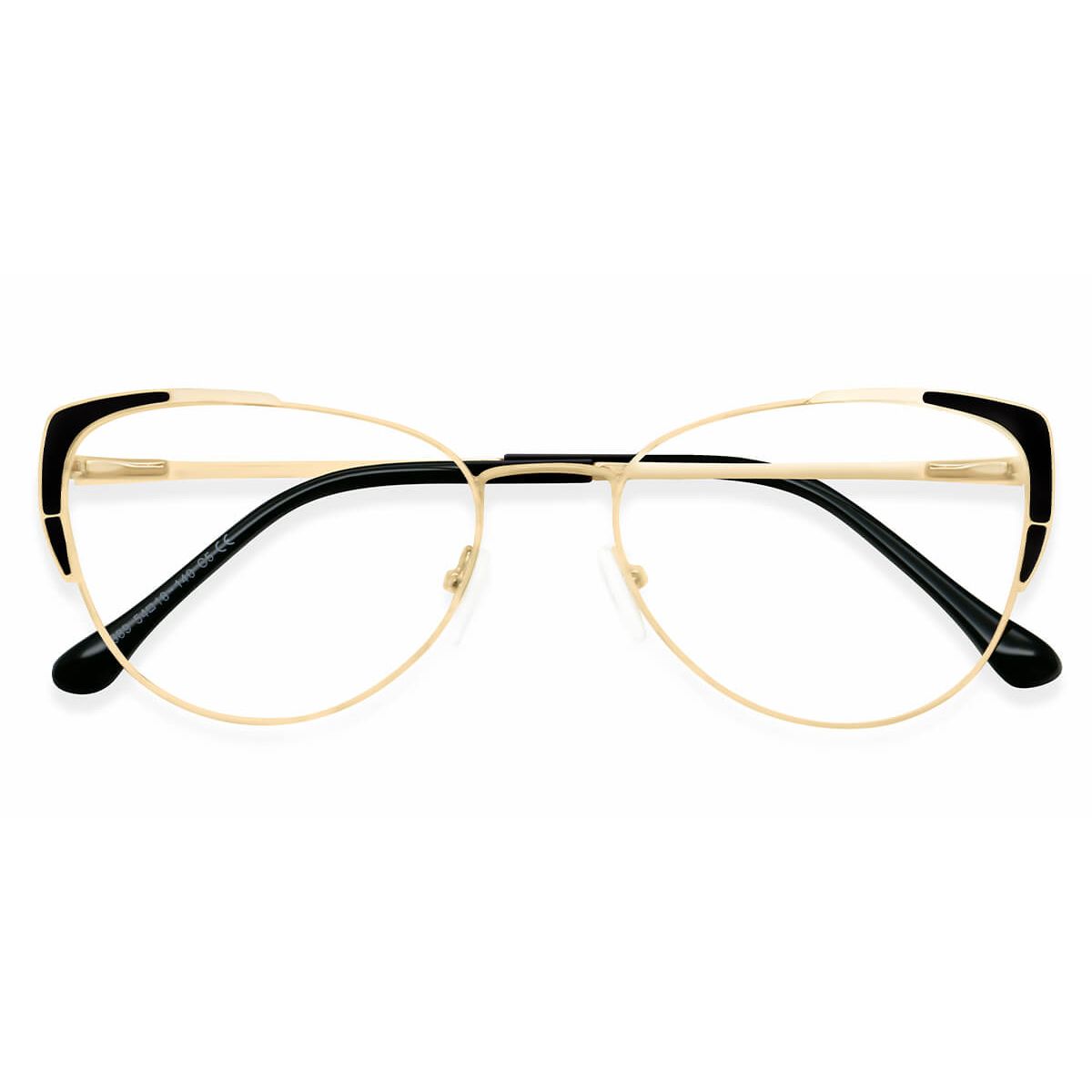 95689 Cat-eye Black Eyeglasses Frames | Leoptique