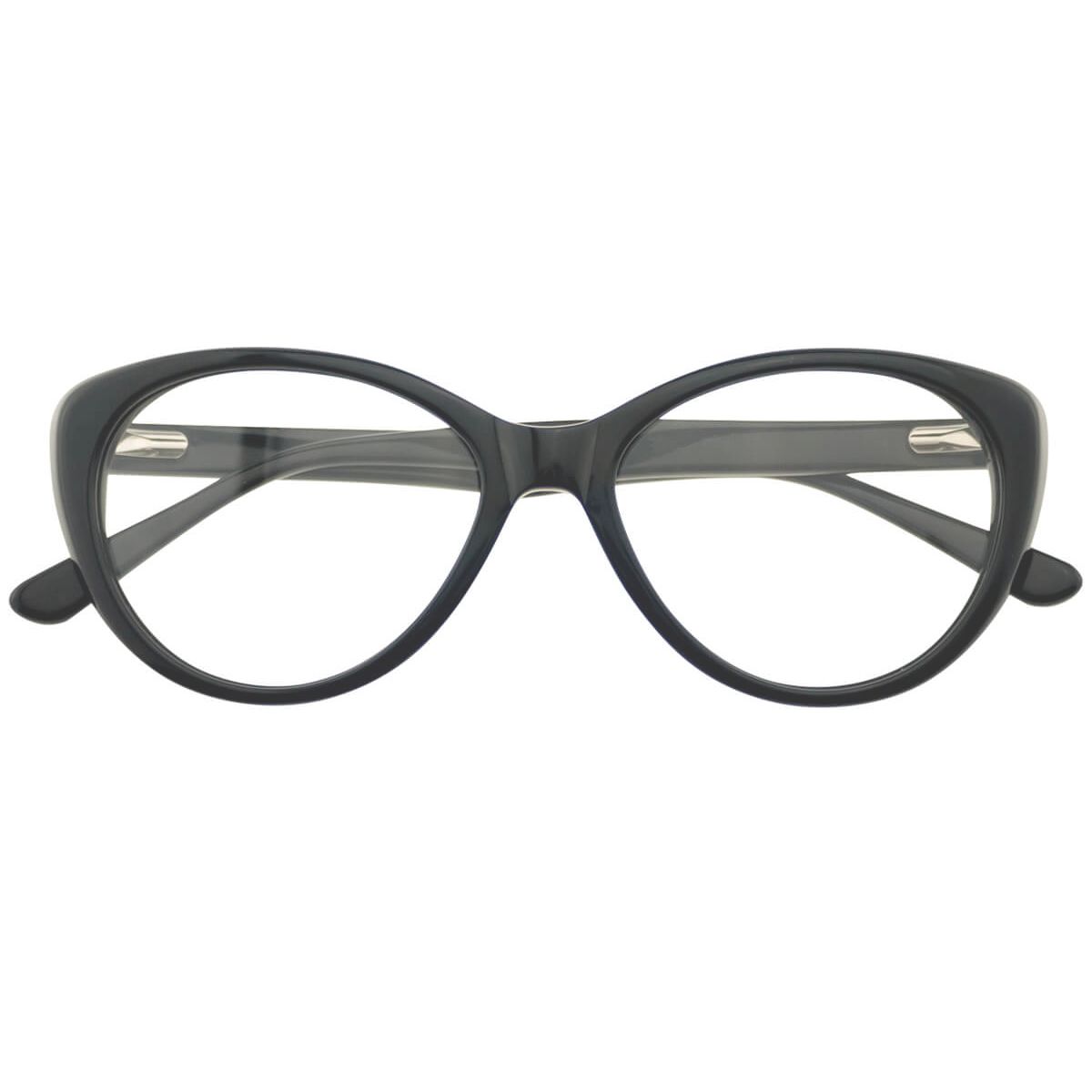 ACG-10007 Cat-eye Butterfly Black Eyeglasses Frames | Leoptique
