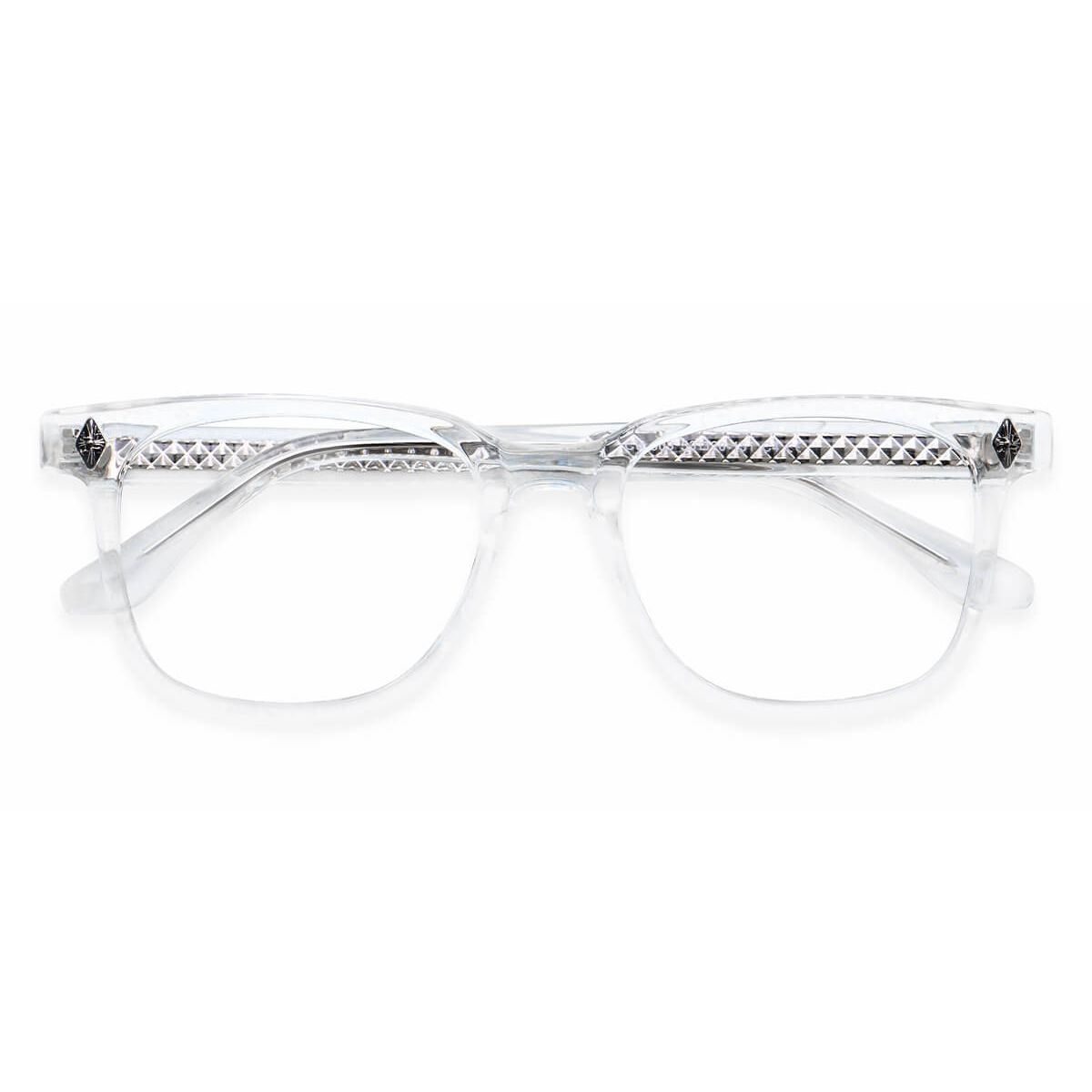 Ch2803 Square Clear Eyeglasses Frames Leoptique