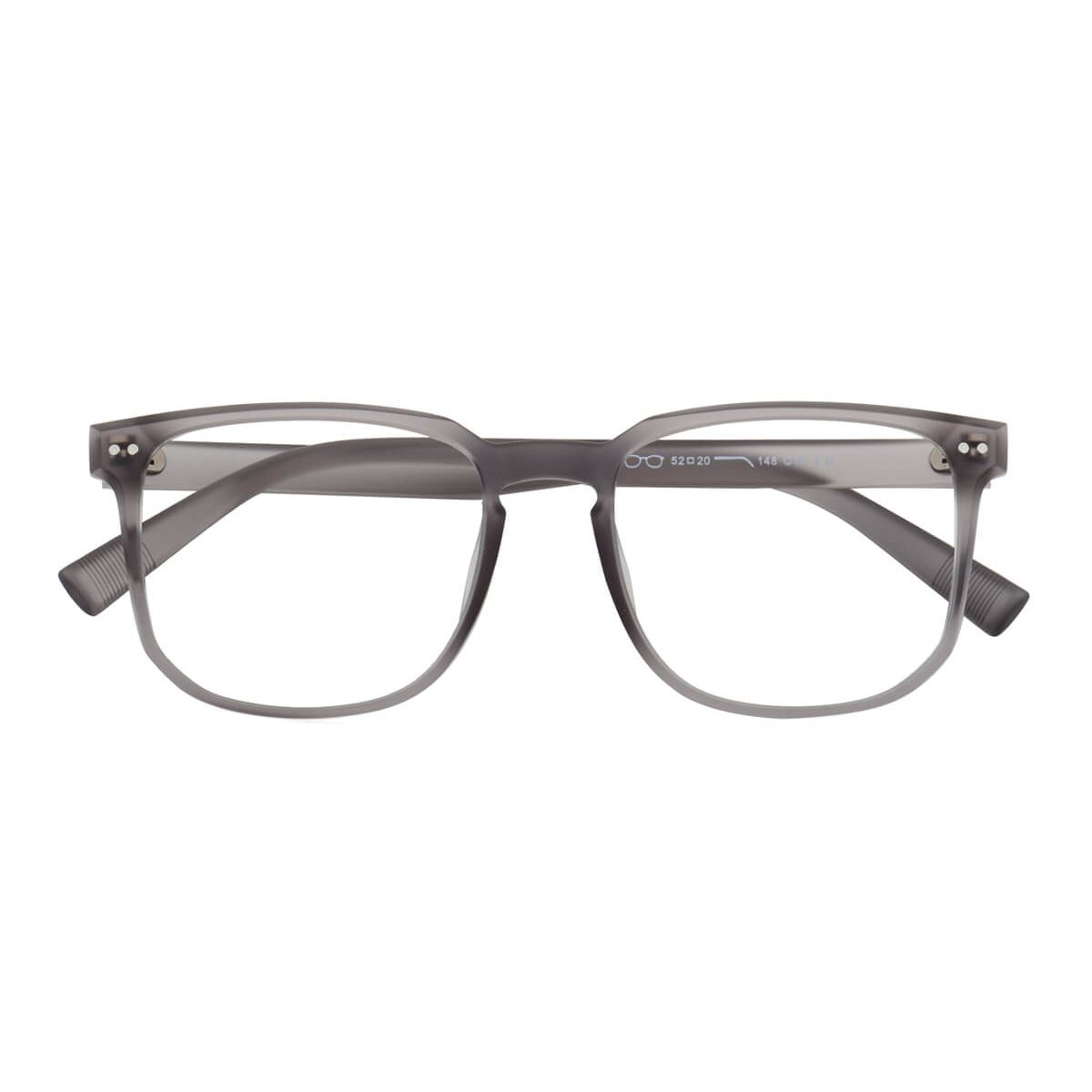 T7144 Oval Gray Eyeglasses Frames | Leoptique