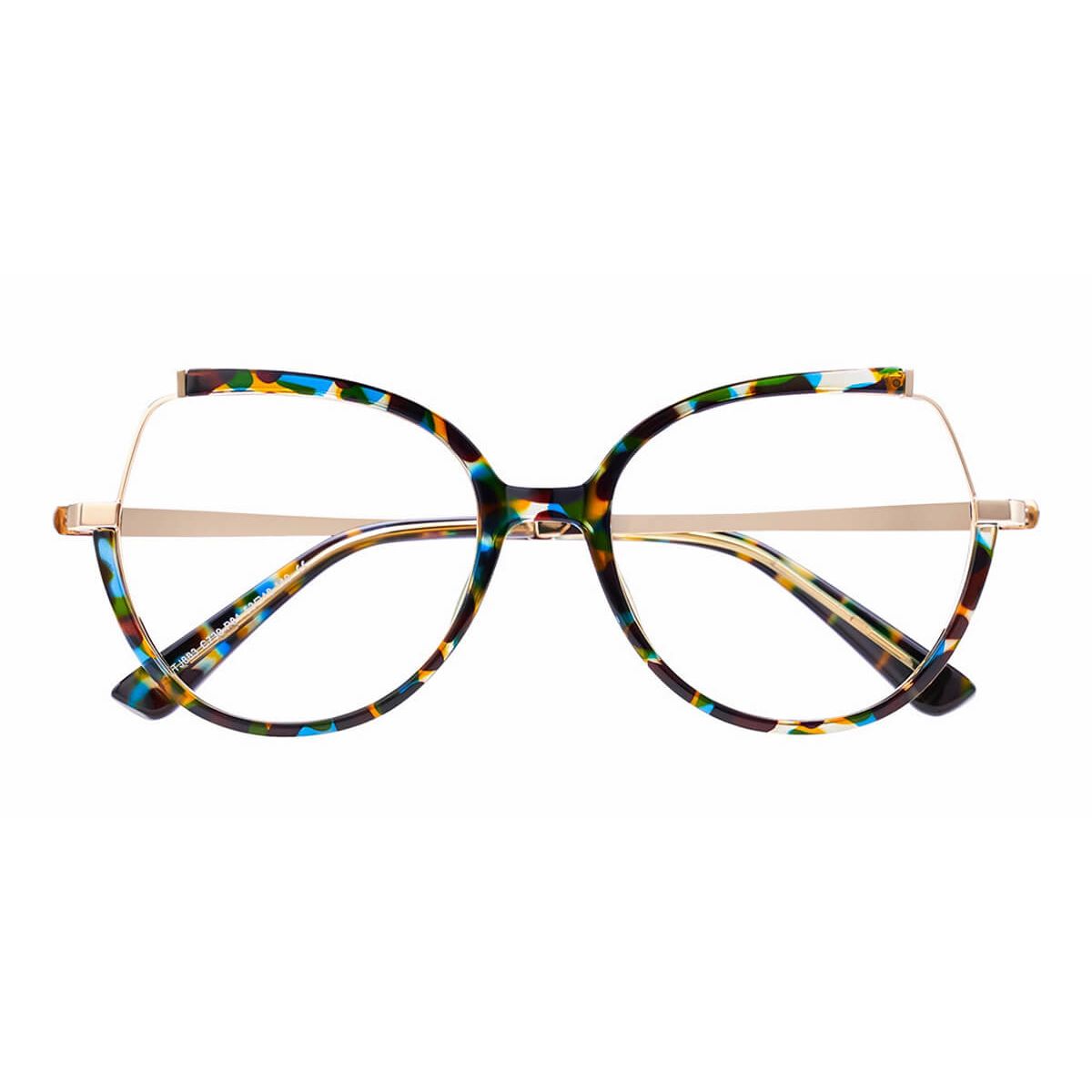 Tj883 Round Oval Floral Eyeglasses Frames Leoptique 2191