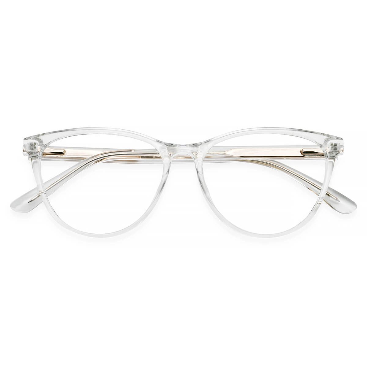 TR7507 Cat-eye Clear Eyeglasses Frames | Leoptique