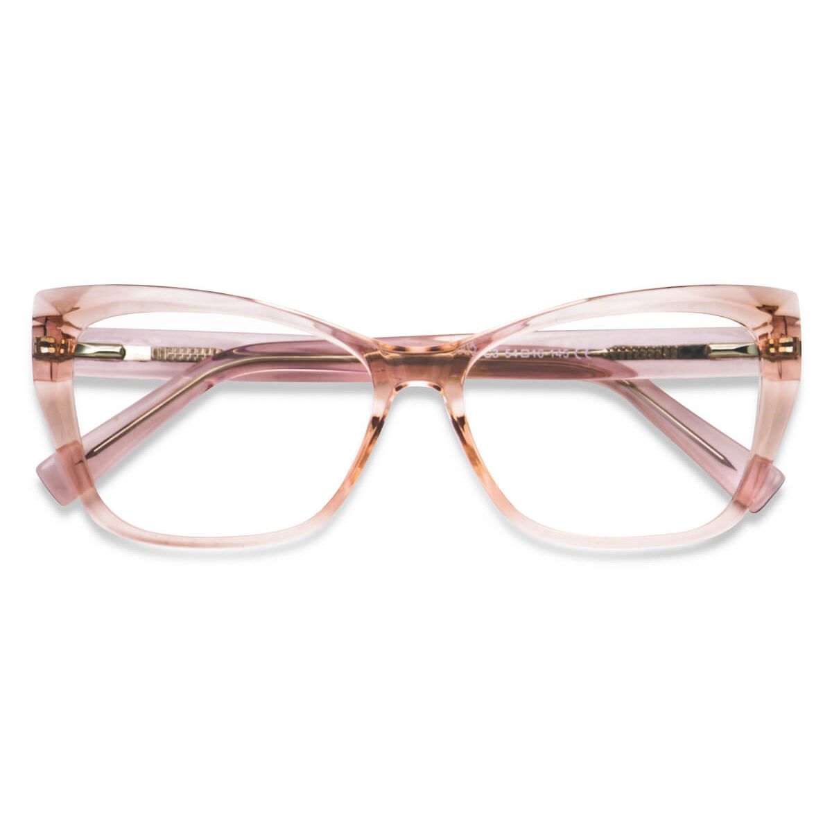 W2002 Cat-eye Butterfly Pink Eyeglasses Frames | Leoptique