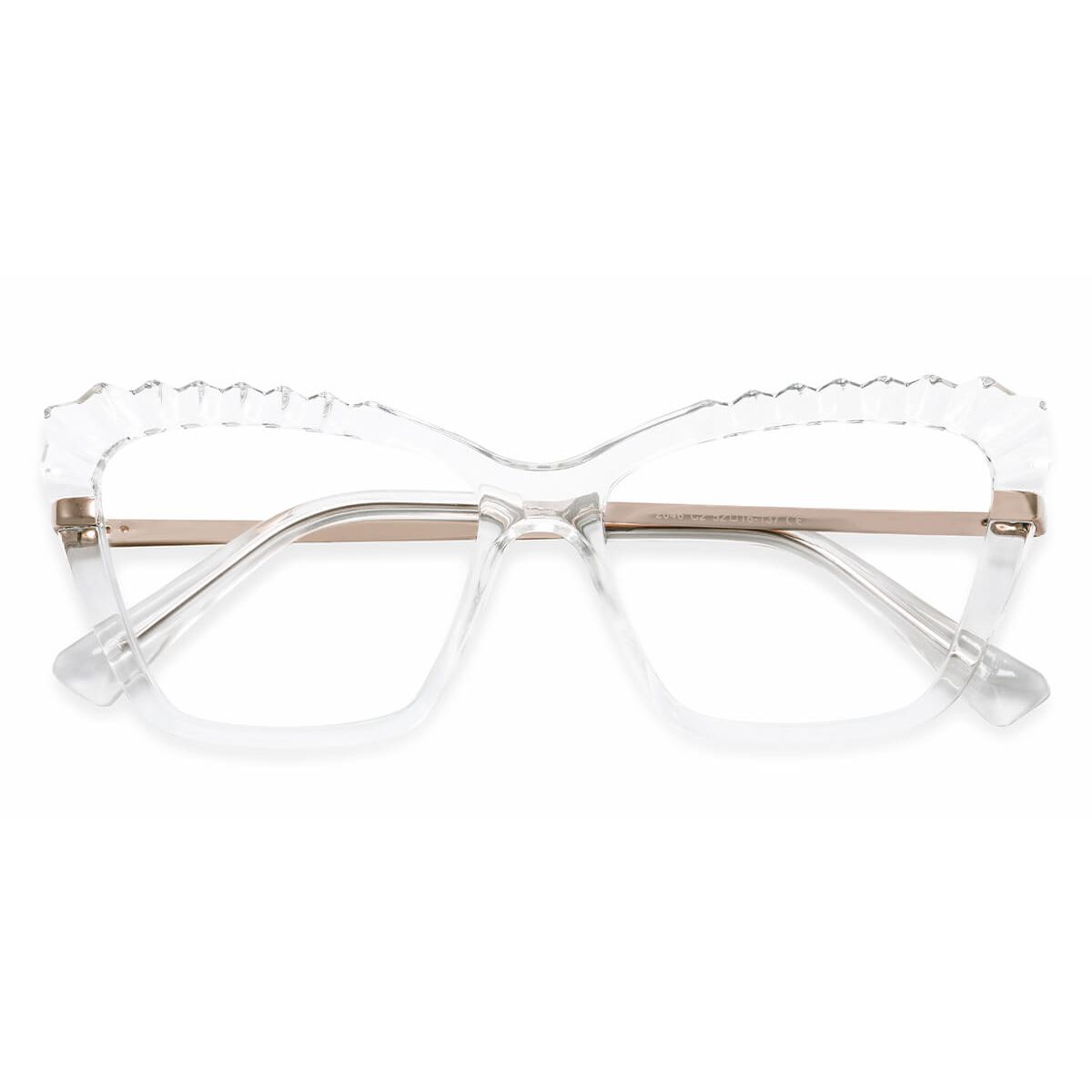 W2046 Cat-eye Butterfly Clear Eyeglasses Frames | Leoptique