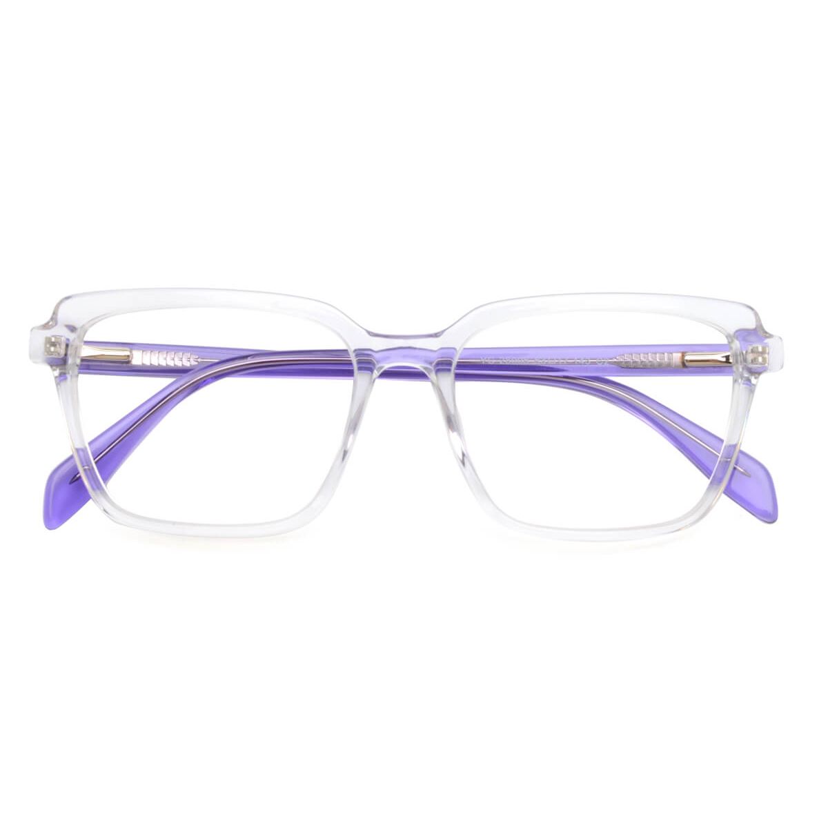 Yc 28005 Rectangle Clear Eyeglasses Frames Leoptique