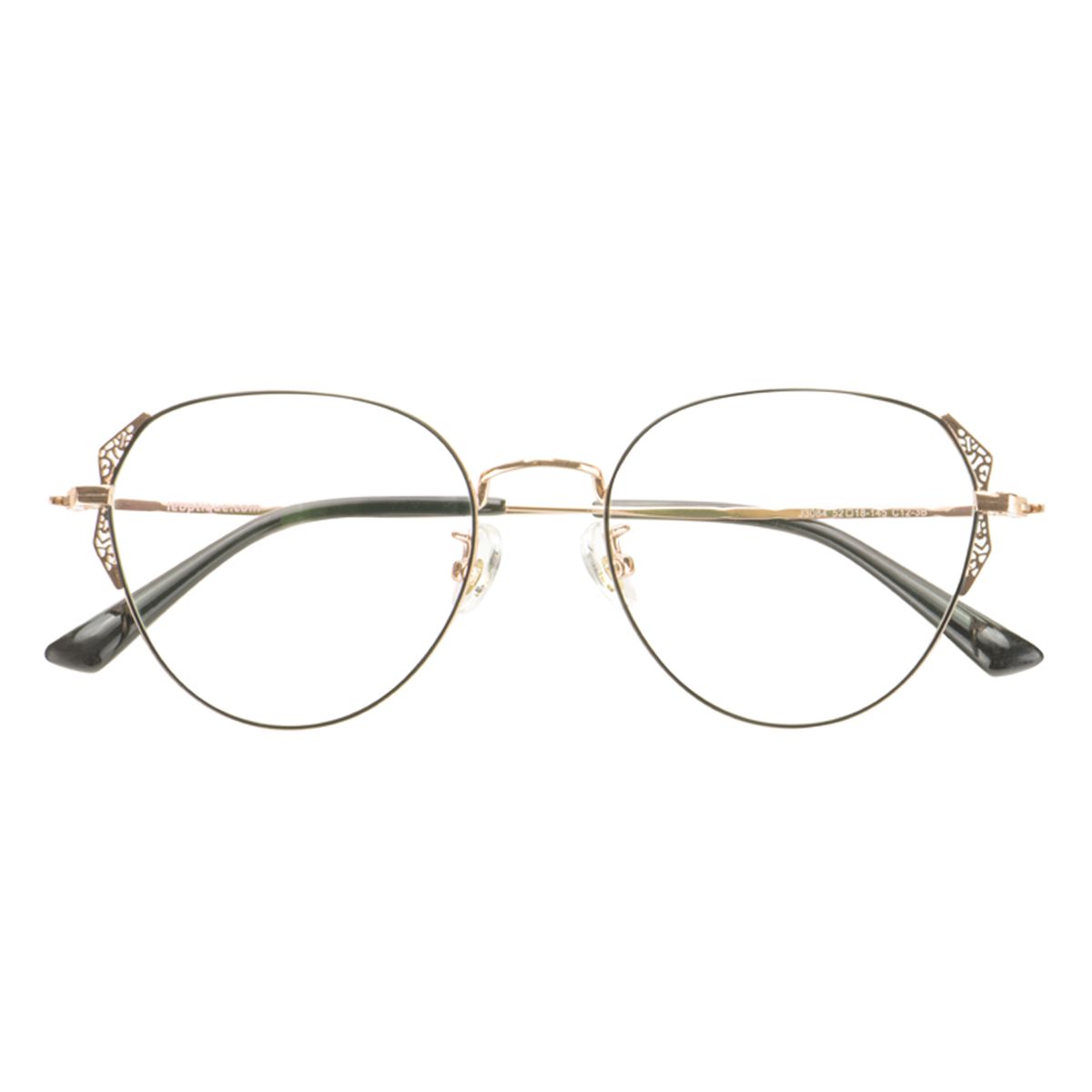 YC-J3084 Round Pink Eyeglasses Frames | Leoptique