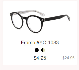 Frame #YC-1083 o $4.95 $2405 